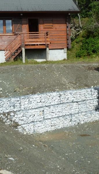 Soutènements en gabions